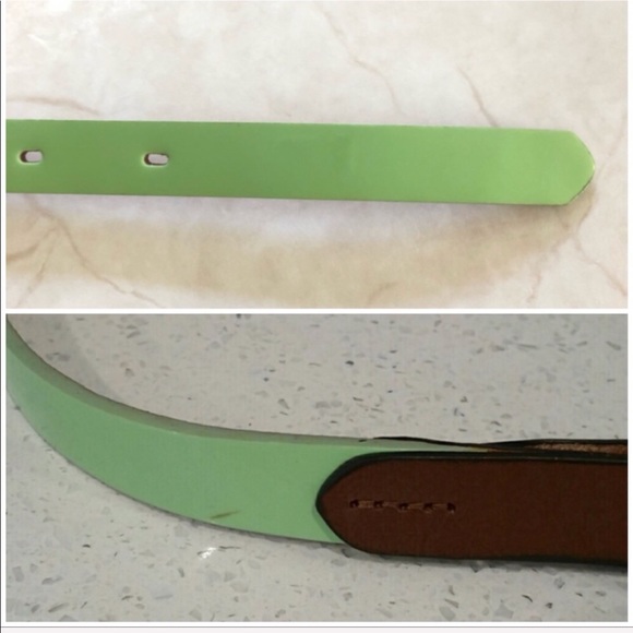 🔴🔴 NWT Madewell neon green belt size XS - Picture 7 of 7